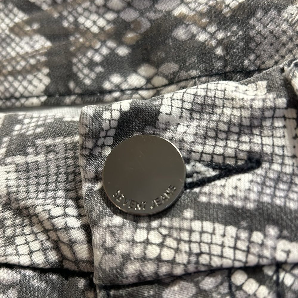 Seven 7 cotton python, print pants - Picture 4 of 8